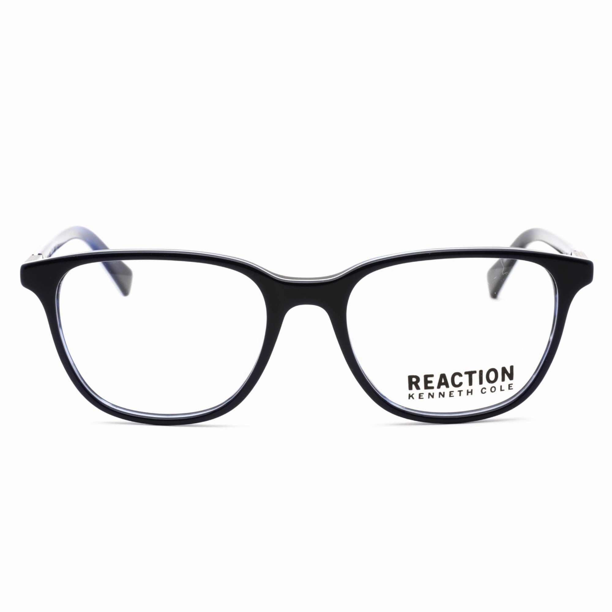 Kenneth Cole Reaction Men's Eyeglasses - Blue/Other Plastic Rectangular | KC0876 092