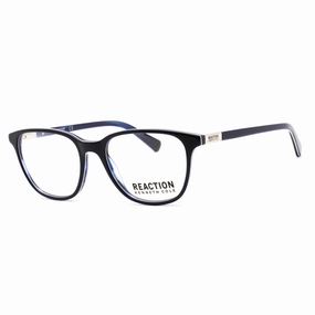 Kenneth Cole Reaction Men's Eyeglasses - Blue/Other Plastic Rectangular | KC0876 092