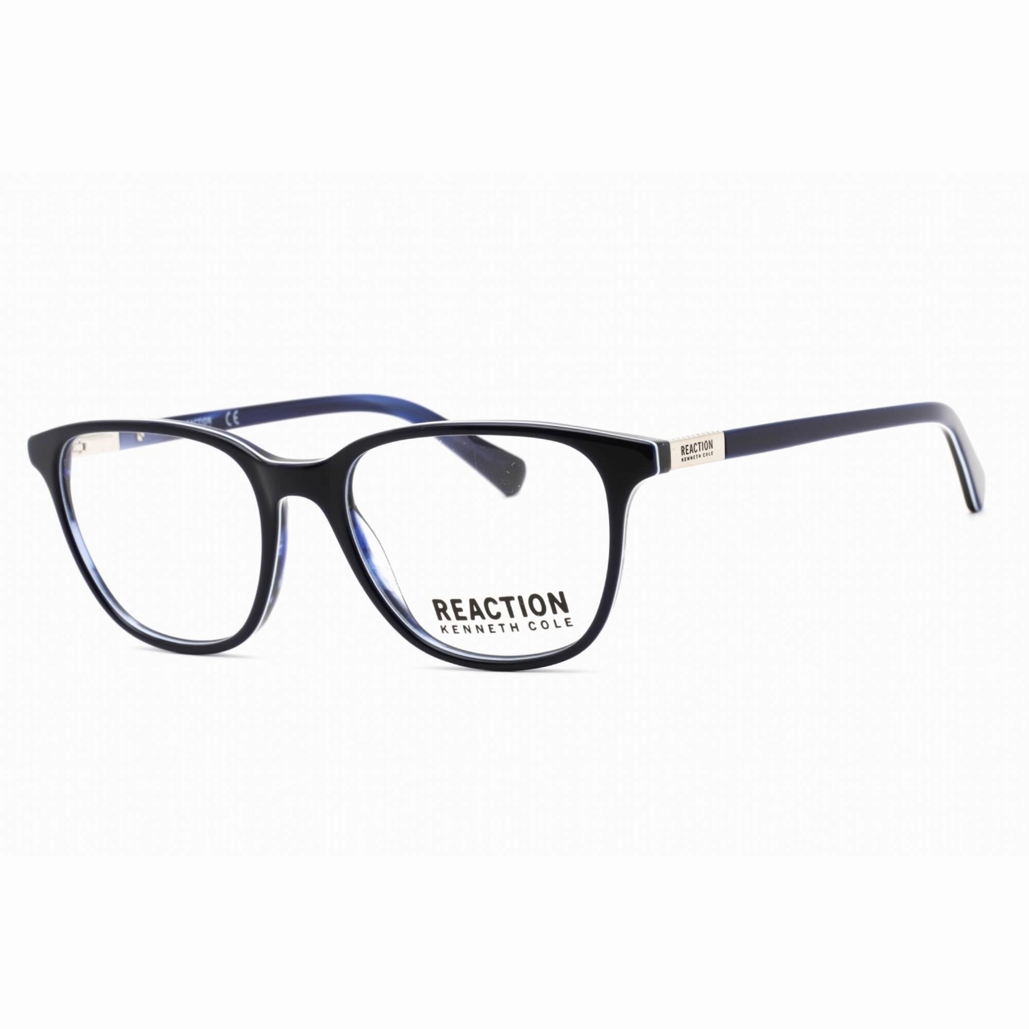 Kenneth Cole Reaction Men's Eyeglasses - Blue/Other Plastic Rectangular | KC0876 092