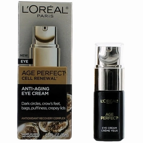 L'Oreal Women's Eye Cream - Age Perfect Cell Renewal Anti-Aging Hydrating, .5 oz