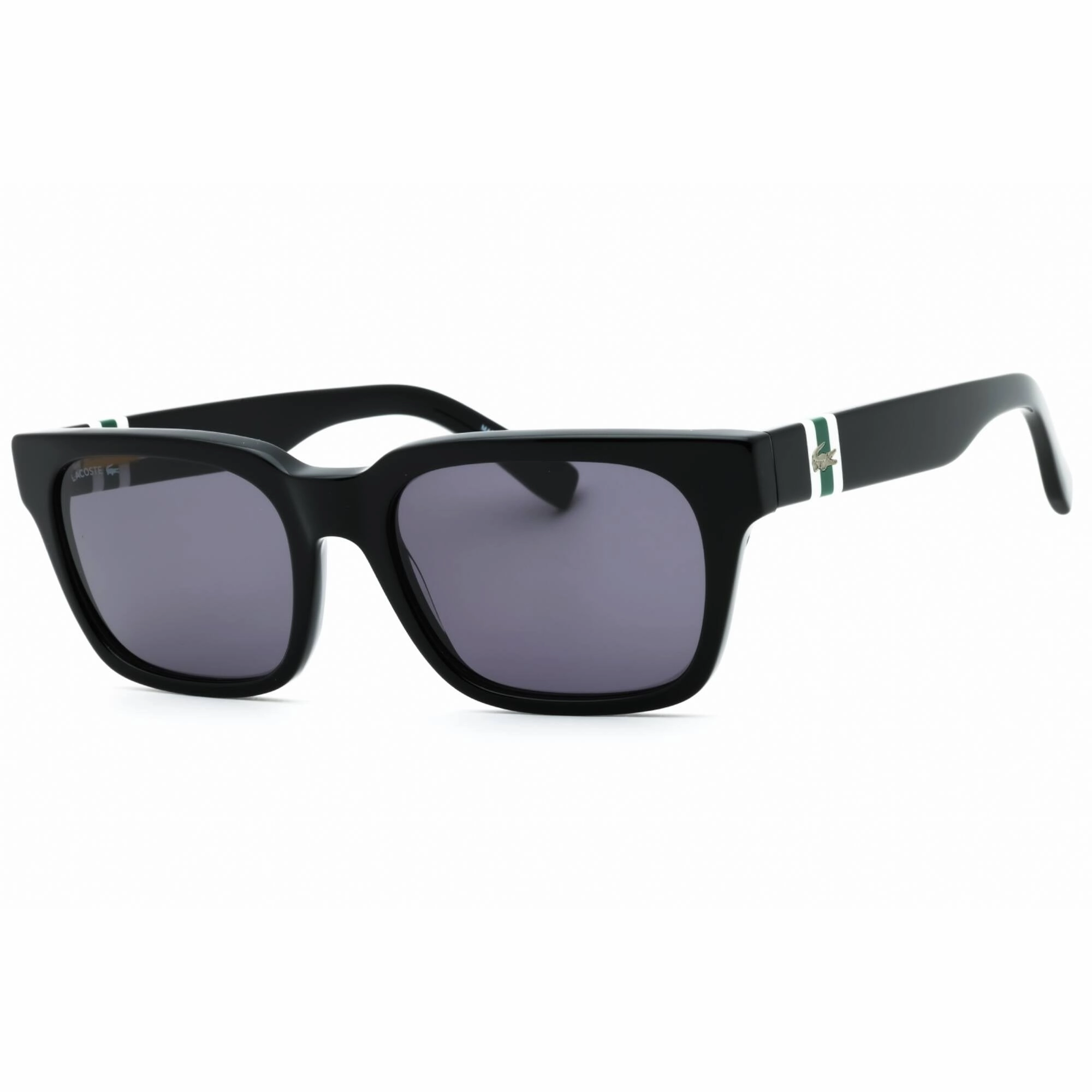 Lacoste Men's Sunglasses - Black Acetate Square Shape Full Rim Frame | L6007S 001