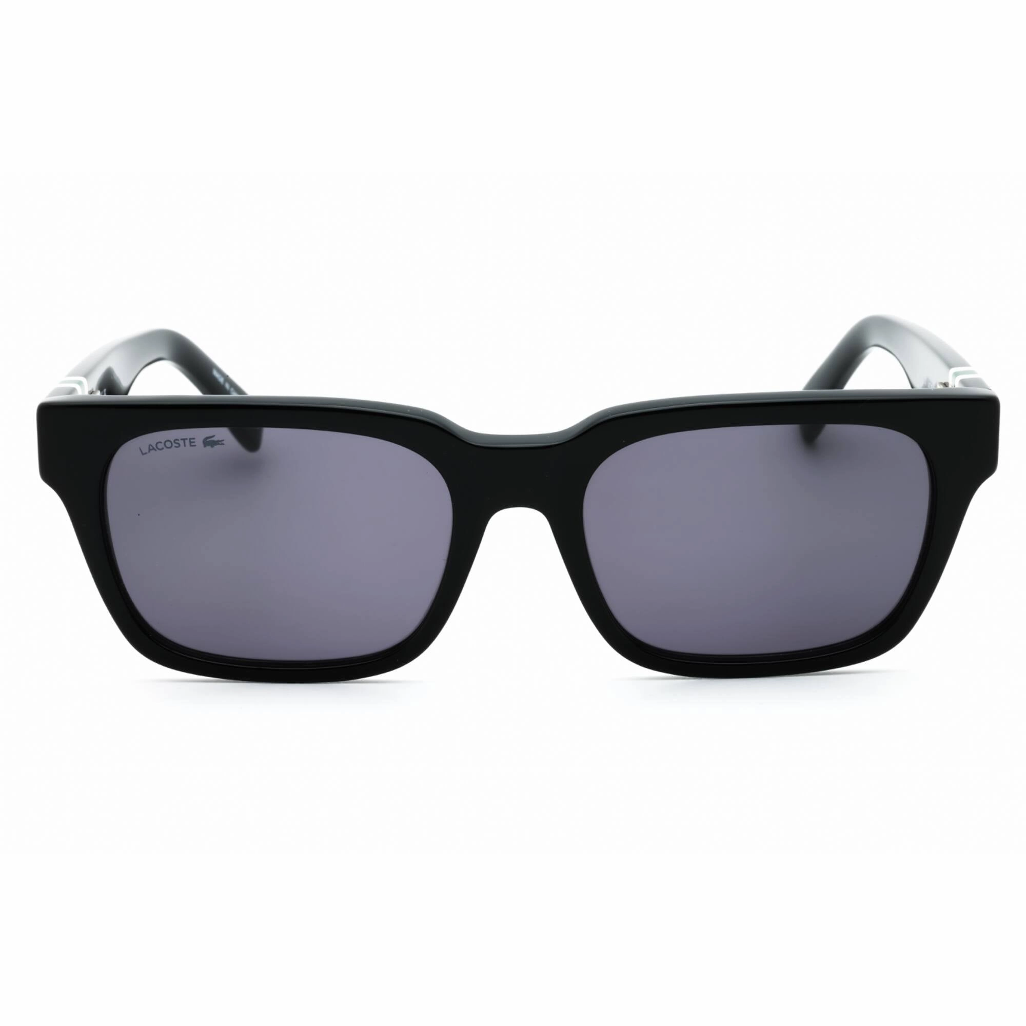 Lacoste Men's Sunglasses - Black Acetate Square Shape Full Rim Frame | L6007S 001