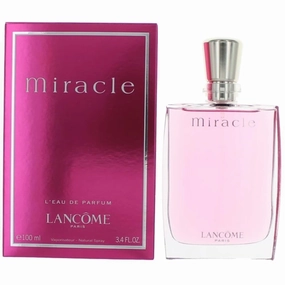 Lancome Women's Eau De Parfum Spray - Miracle Lychee and Freesia Top Notes, 3.4 oz