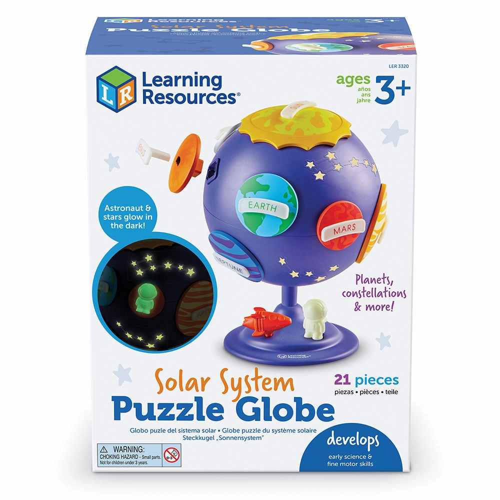 Learning Resources Solar System Puzzle Globe