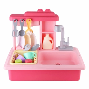 Let's Be Child Play Sink with Running Water Assorted