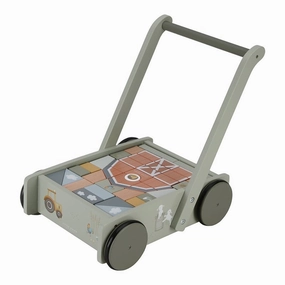 Little Dutch Little Farm Block Trolley