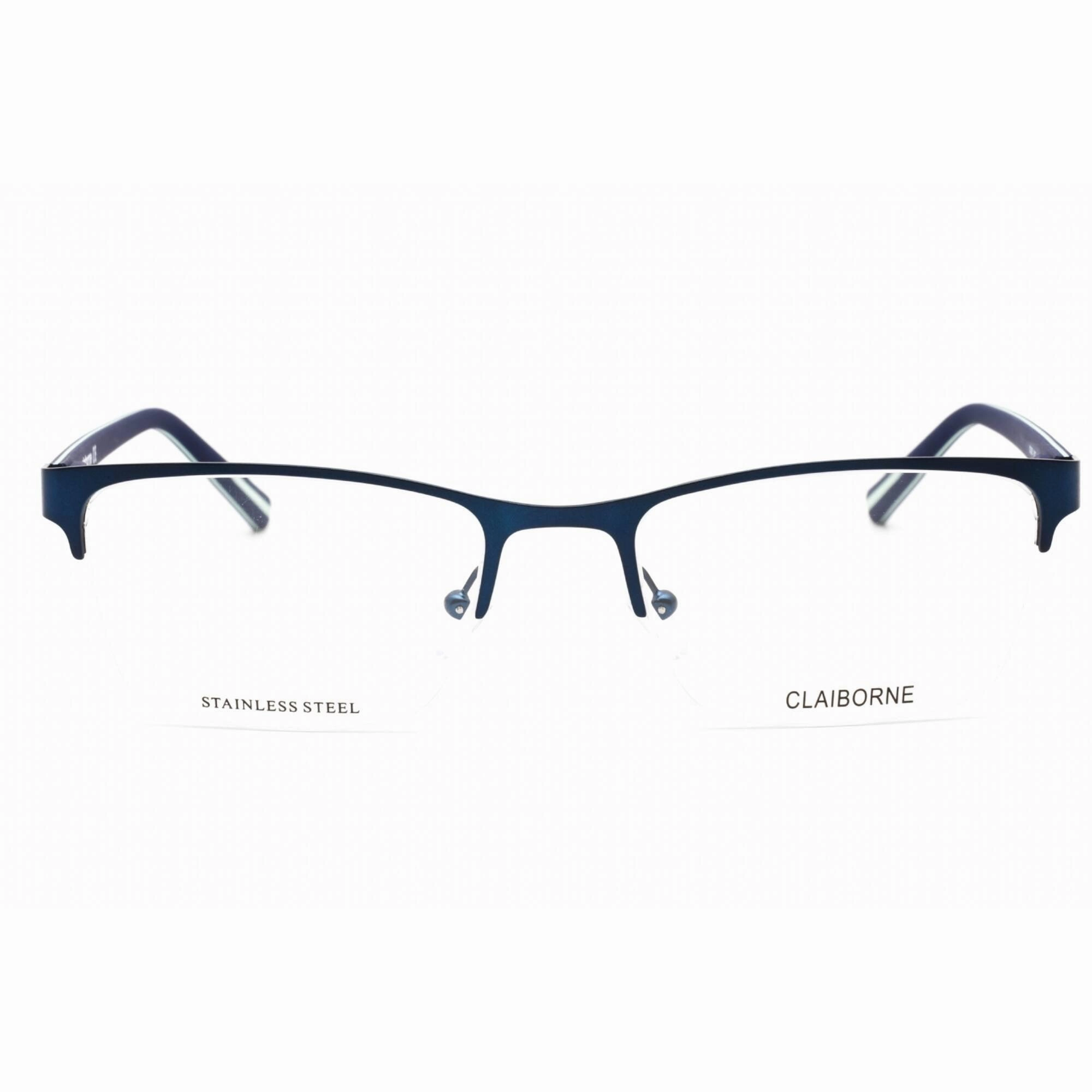 Liz Claiborne Men's Eyeglasses - Clear Lens Matte Blue Metal Frame | CB 268 0RCT 00