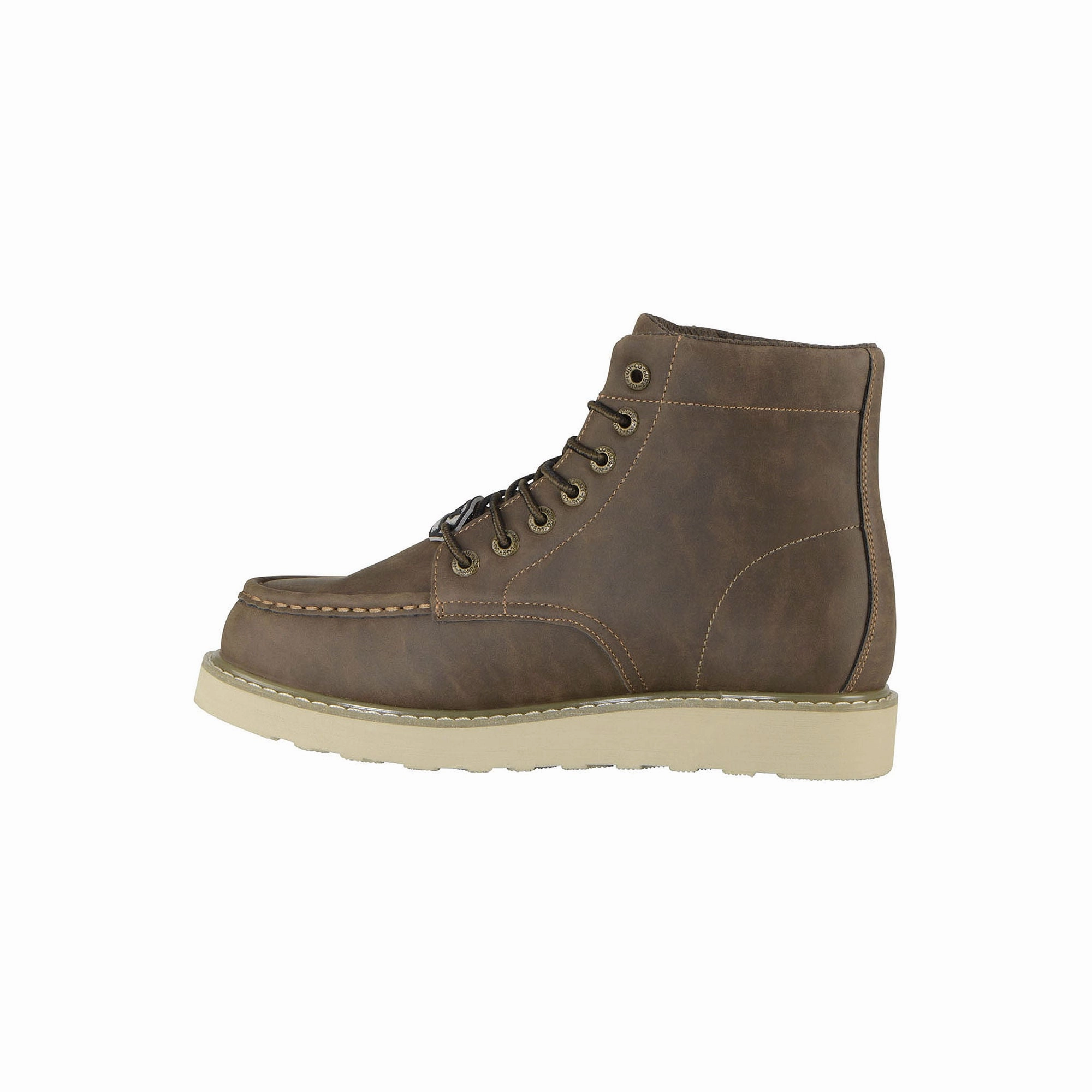 Lugz Work Men's Monterey Wide Steel Toe Moc Toe Chukka Work Boots