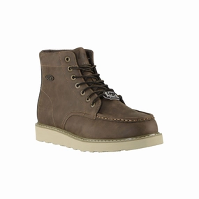 Lugz Work Men's Monterey Wide Steel Toe Moc Toe Chukka Work Boots
