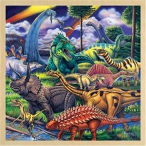 Masterpieces  Dinosaur Friends Wooden Jigsaw Puzzle - 48 Piece