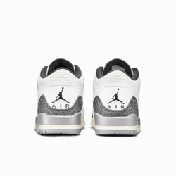 Men's Air Jordan 3 Retro - SUMMIT WHITE/FIRE RED-CEMENT GREY-BLACK