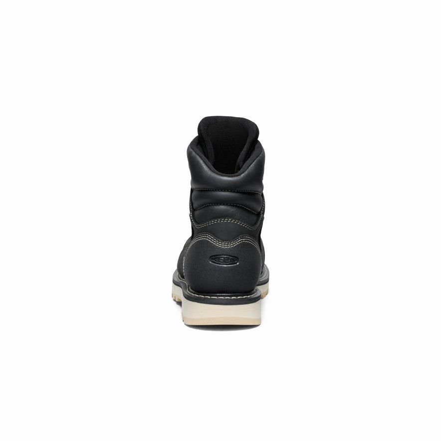 Men's Cincinnati  6" Waterproof 90° Heel Boot (Carbon Toe)  |  Black/Sandshell