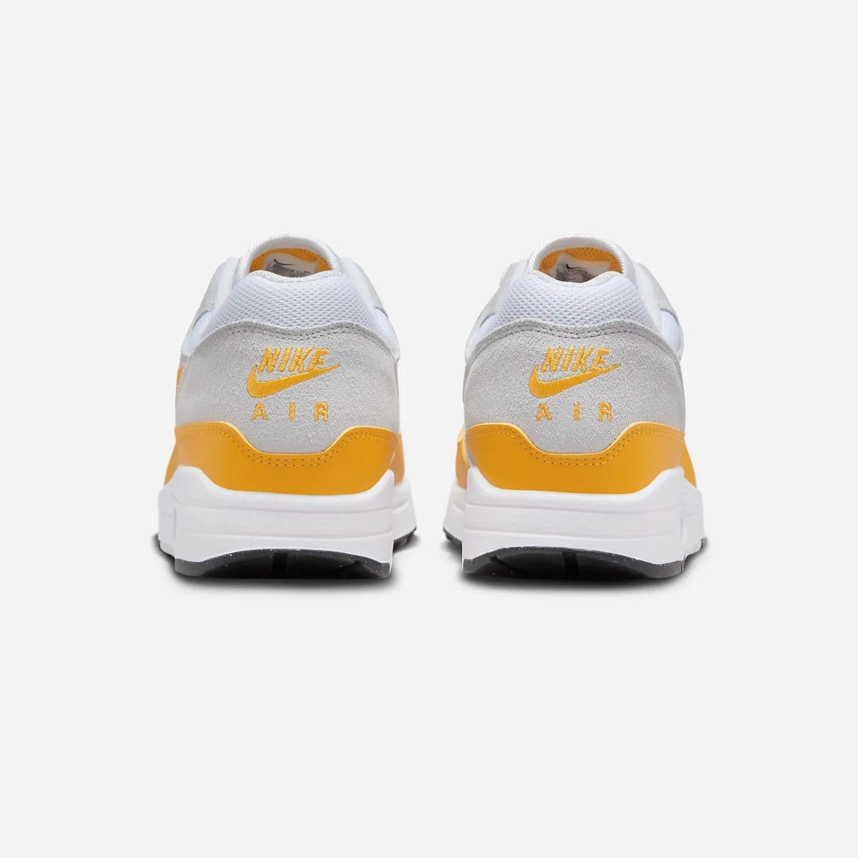 Men's Nike Air Max 1 - WHITE/UNIVERSITY GOLD-PURE PLATINUM