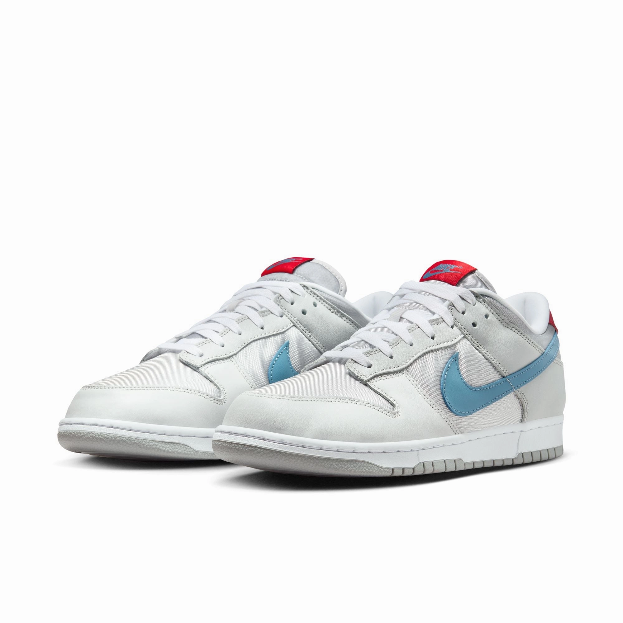 Men's Nike Dunk Low - METALLIC SILVER/AEGEAN STORM