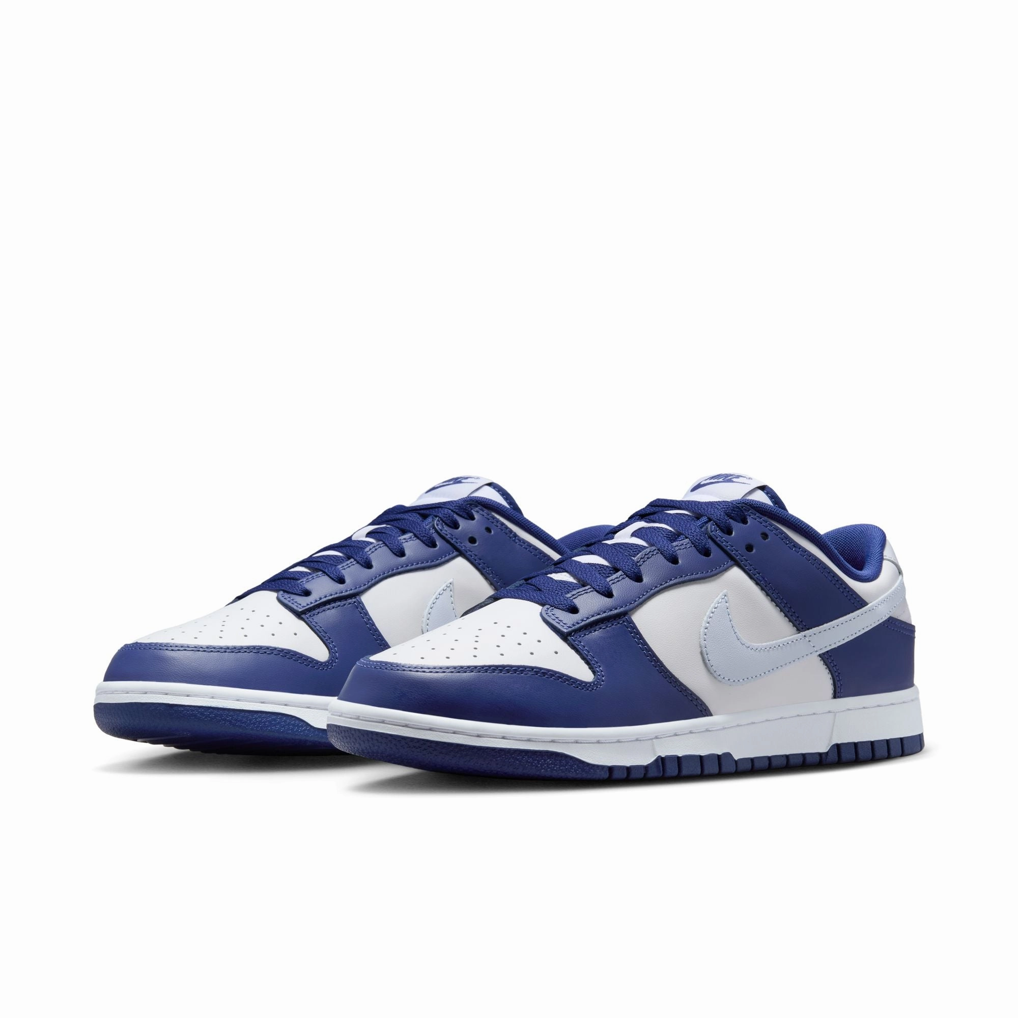Men's Nike Dunk Low Retro - DEEP ROYAL BLUE/FOOTBALL GREY-WHITE
