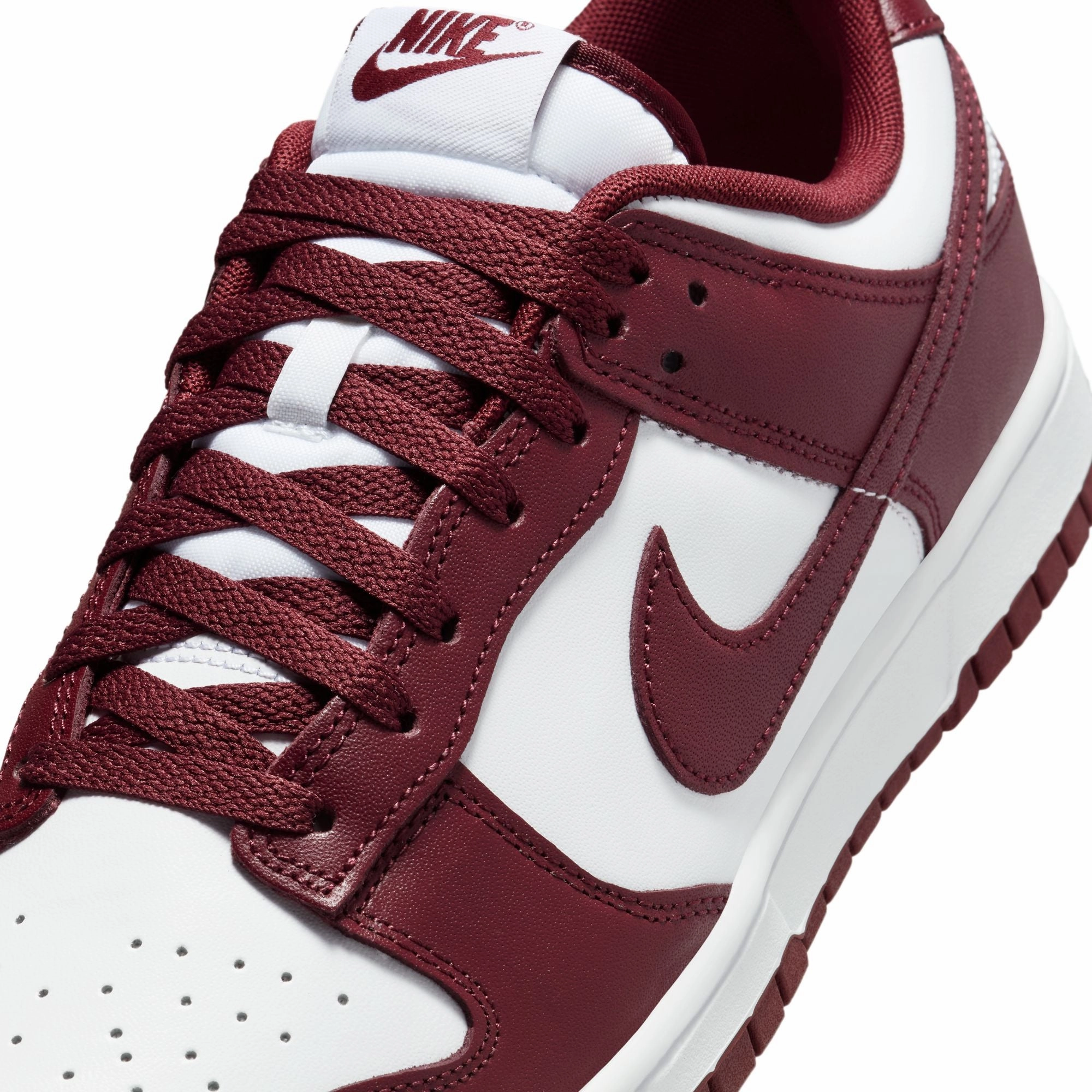 Men's Nike Dunk Low Retro - WHITE/REDWOOD-GYM RED