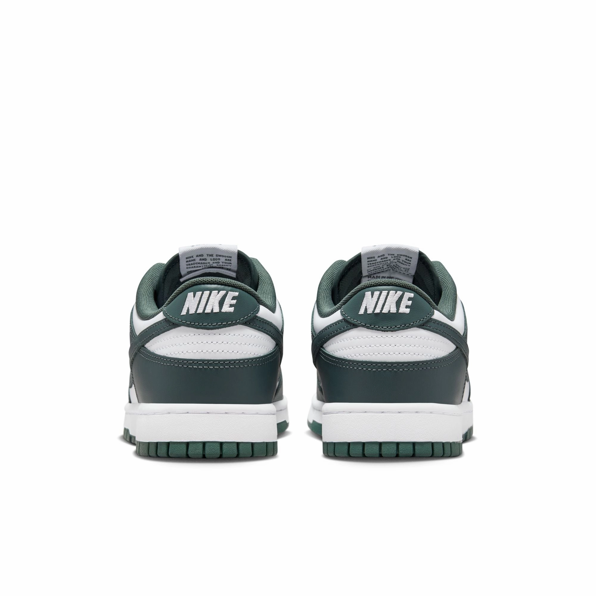 Men's Nike Dunk  Low Retro - WHITE/VINTAGE GREEN-WHITE
