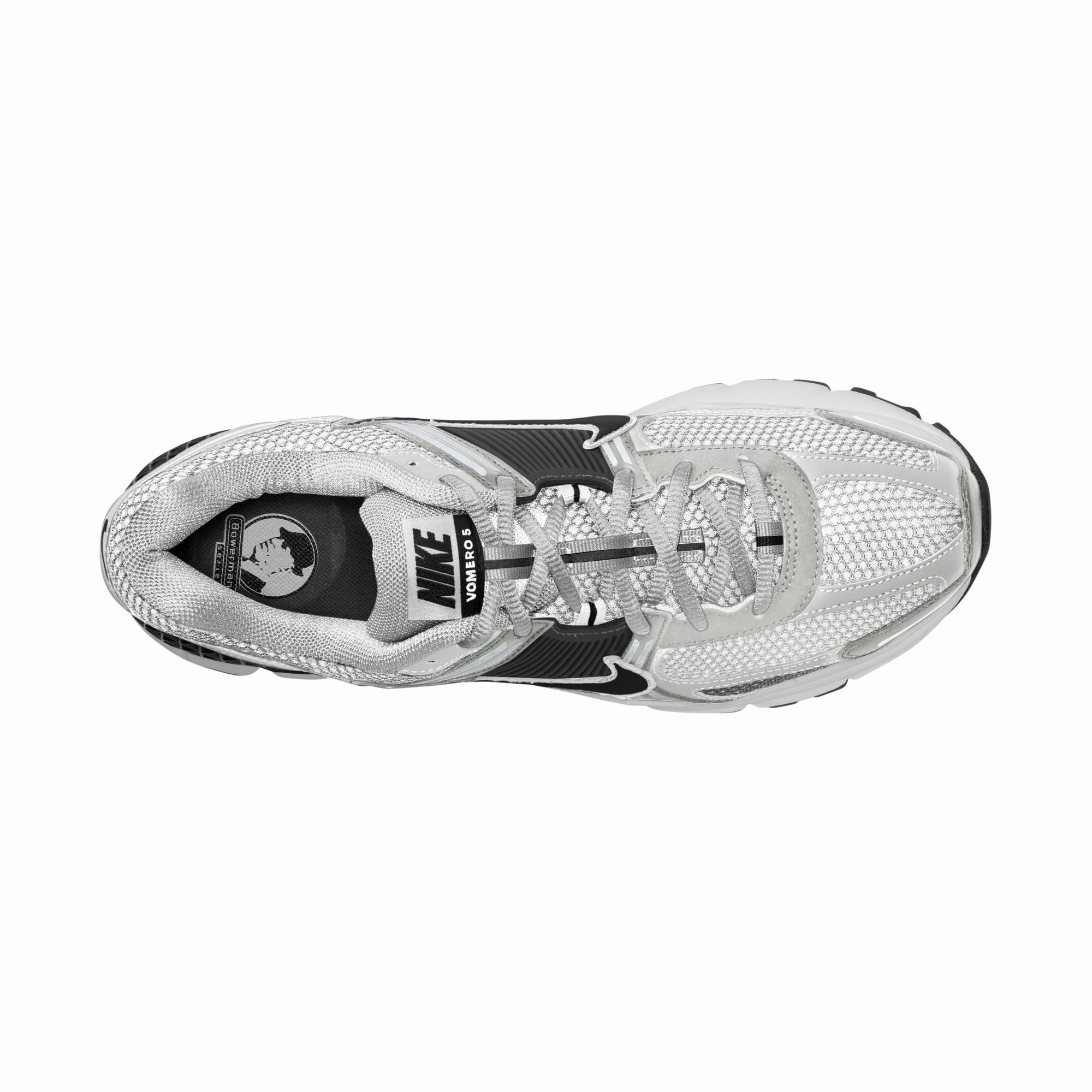 Men's Nike Zoom Vomero 5 - WHITE/BLACK-PLATINUM TINT-MTLC PLATINUM