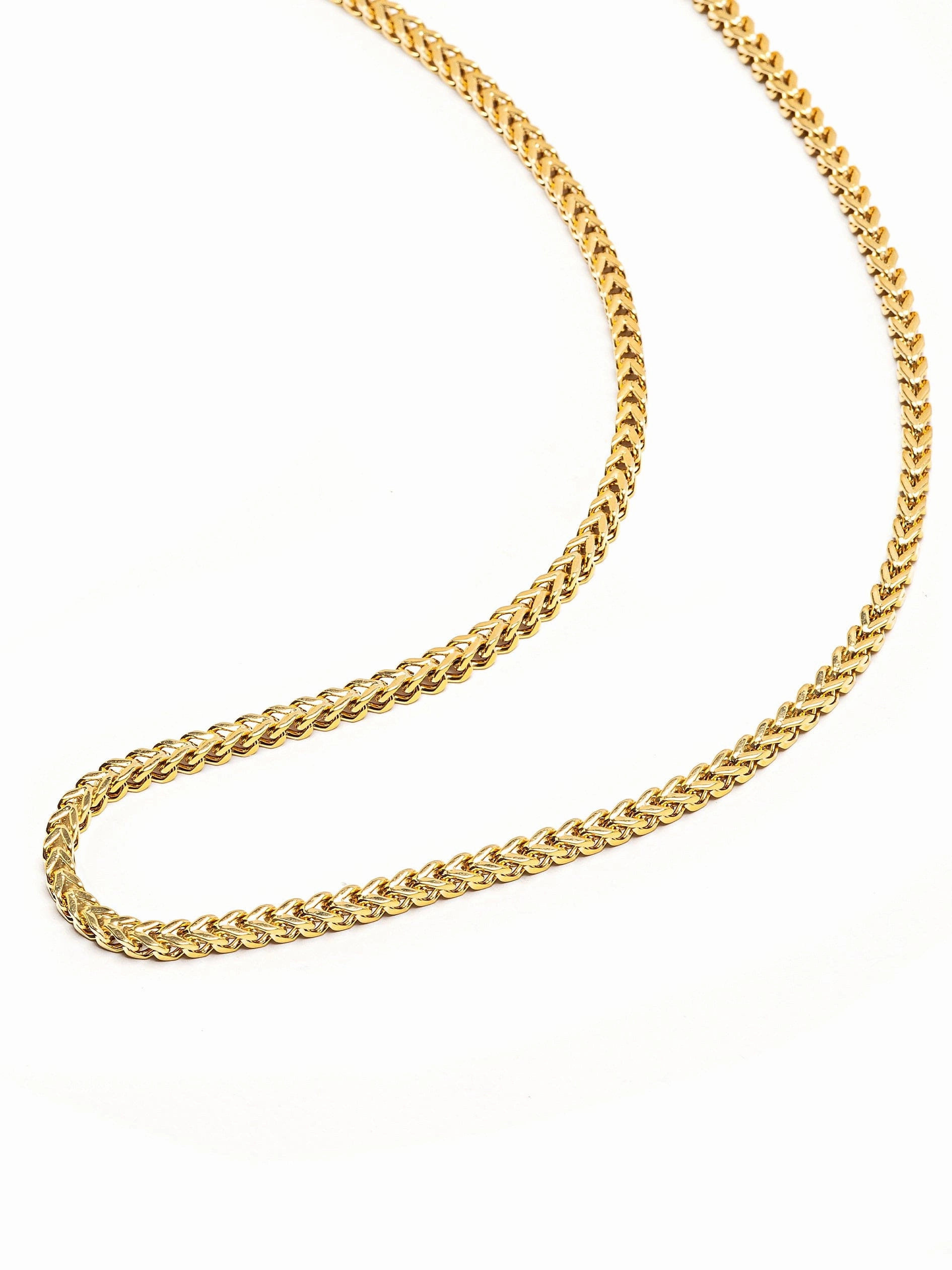 Men's Squared Gold Chain