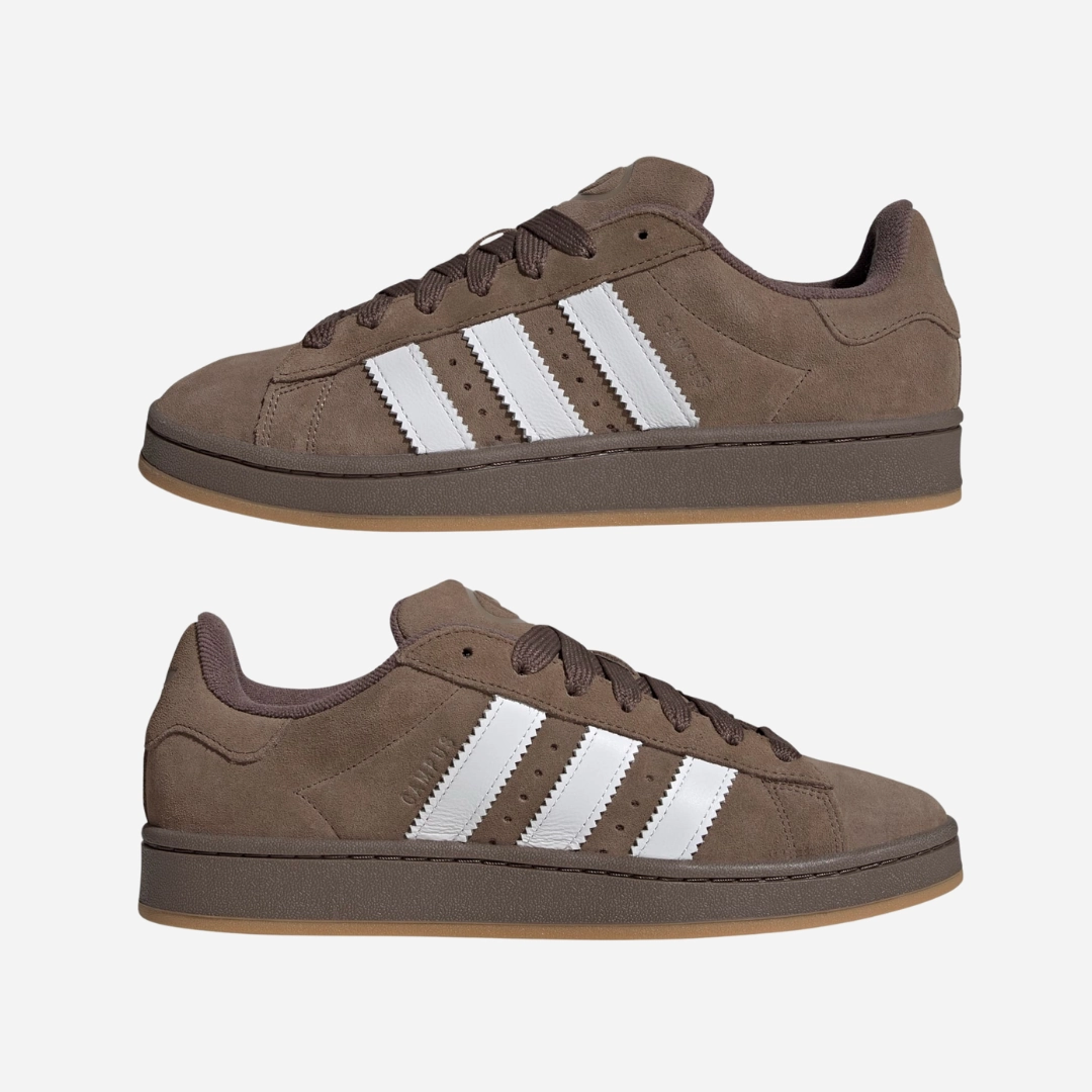 mens adidas campus 00s (earth strata/white)
