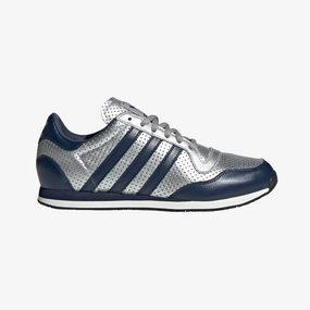 mens adidas galaxy og (silver/indigo)