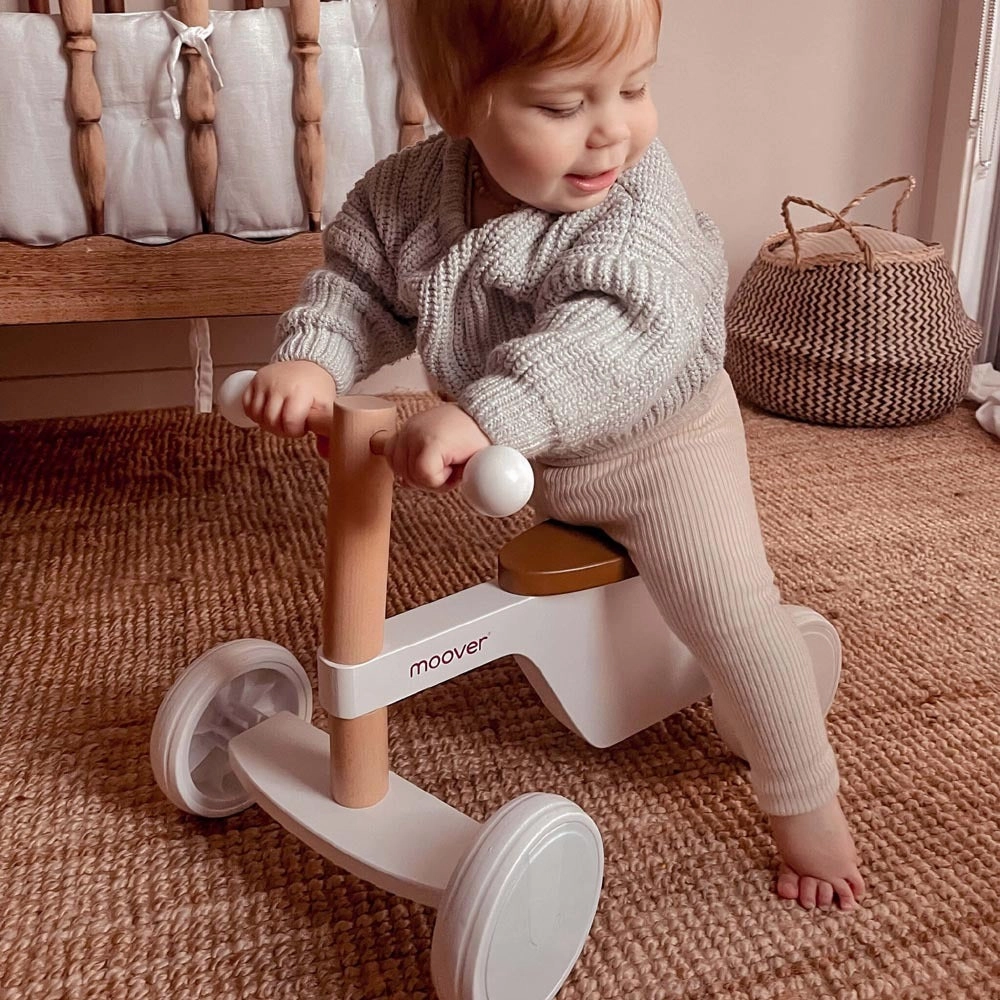 Moover Toys Essentials Ride On Bike White