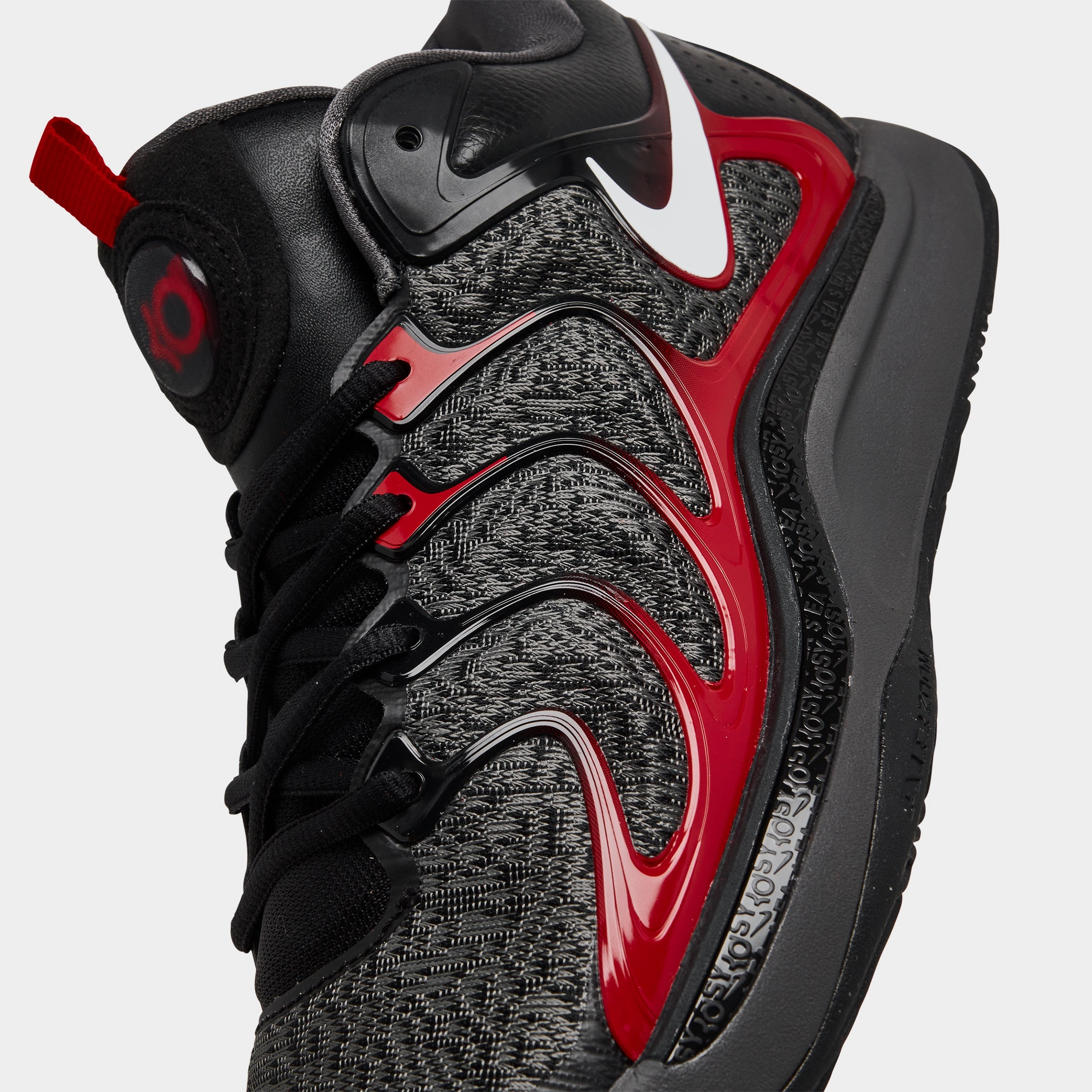 Nike KD17 Black / White - Iron Grey