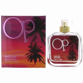 Ocean Pacific Women's EDP Spray - OP Simply Sun Summer Flowers, Spice Notes, 3.4 oz