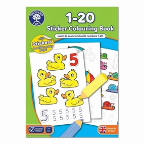 Orchard Toys 1 - 20 Colouring Book