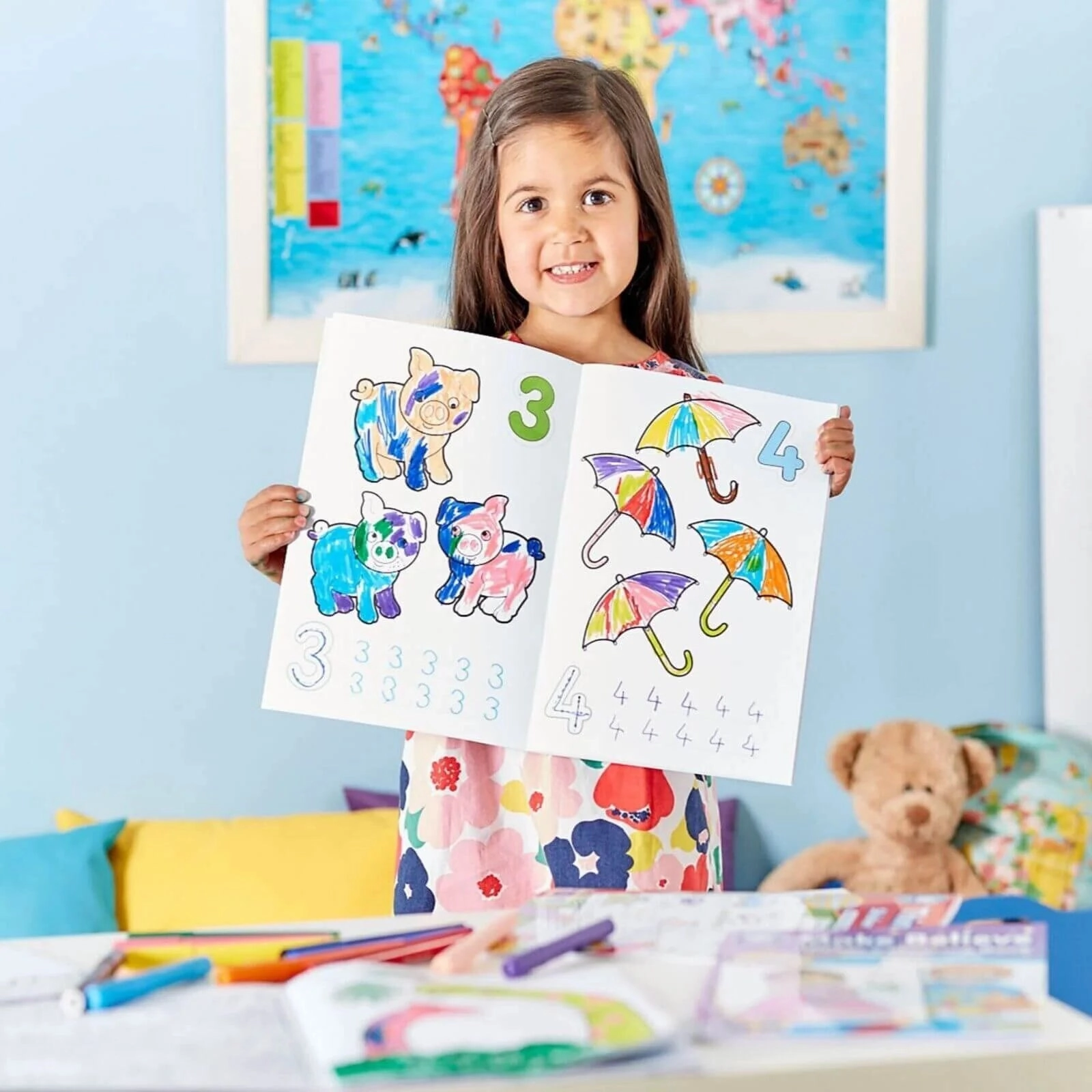 Orchard Toys 1 - 20 Colouring Book