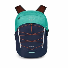 Osprey 10004599 Quasar Commuter Backpack, Reverie Green/Cetacean Blue