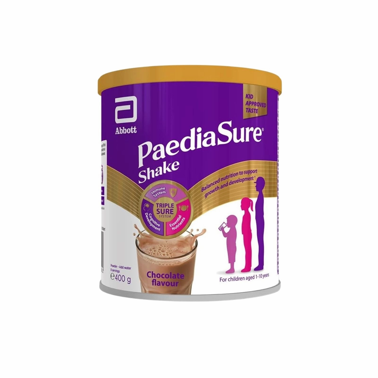 PaediaSure Shake Chocolate Flavoured Nutritional Supplement Powder for Kids 400g