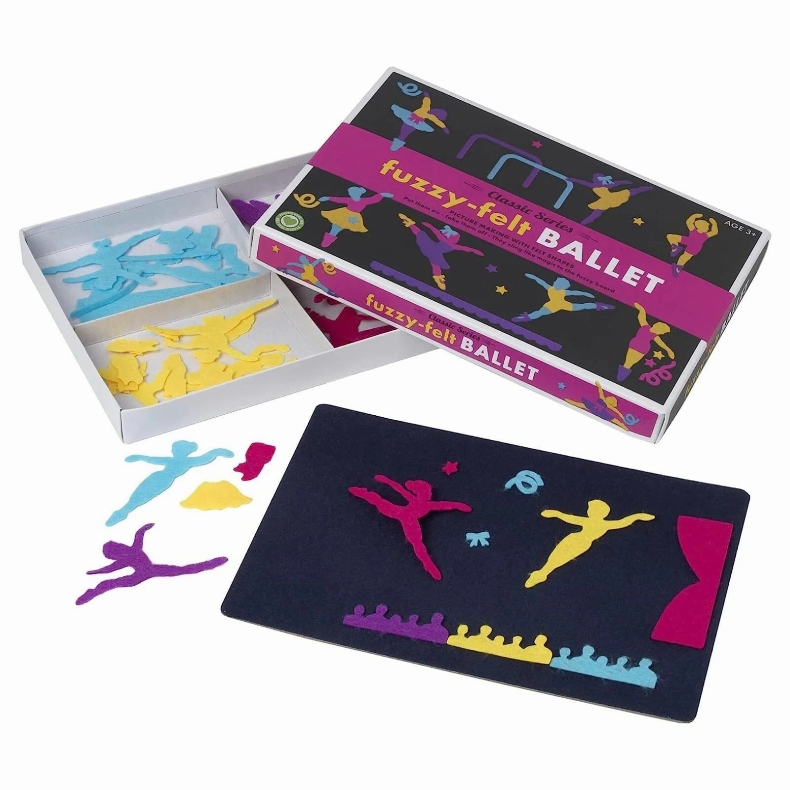 Peterkin Fuzzy Felt Retro - Ballet