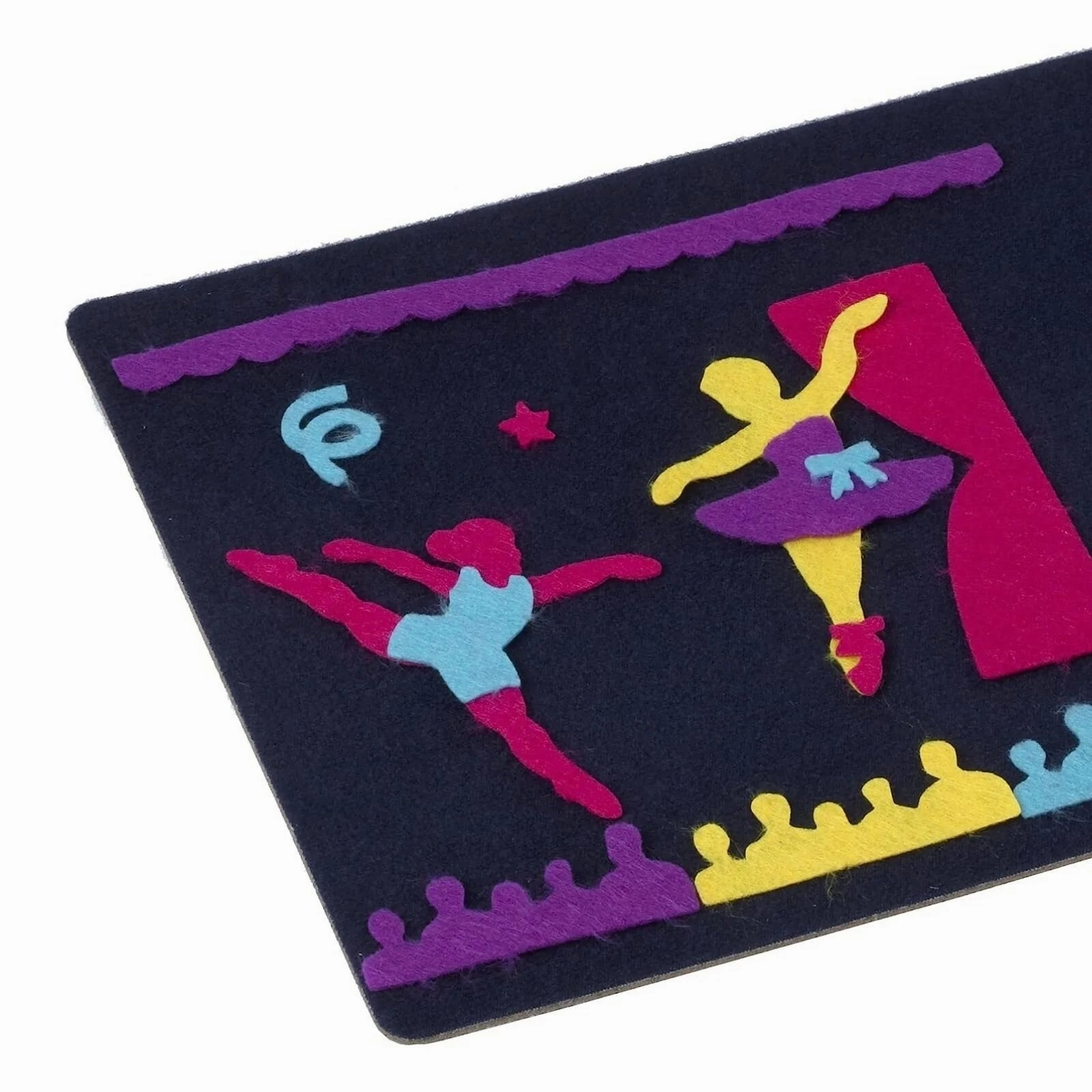 Peterkin Fuzzy Felt Retro - Ballet