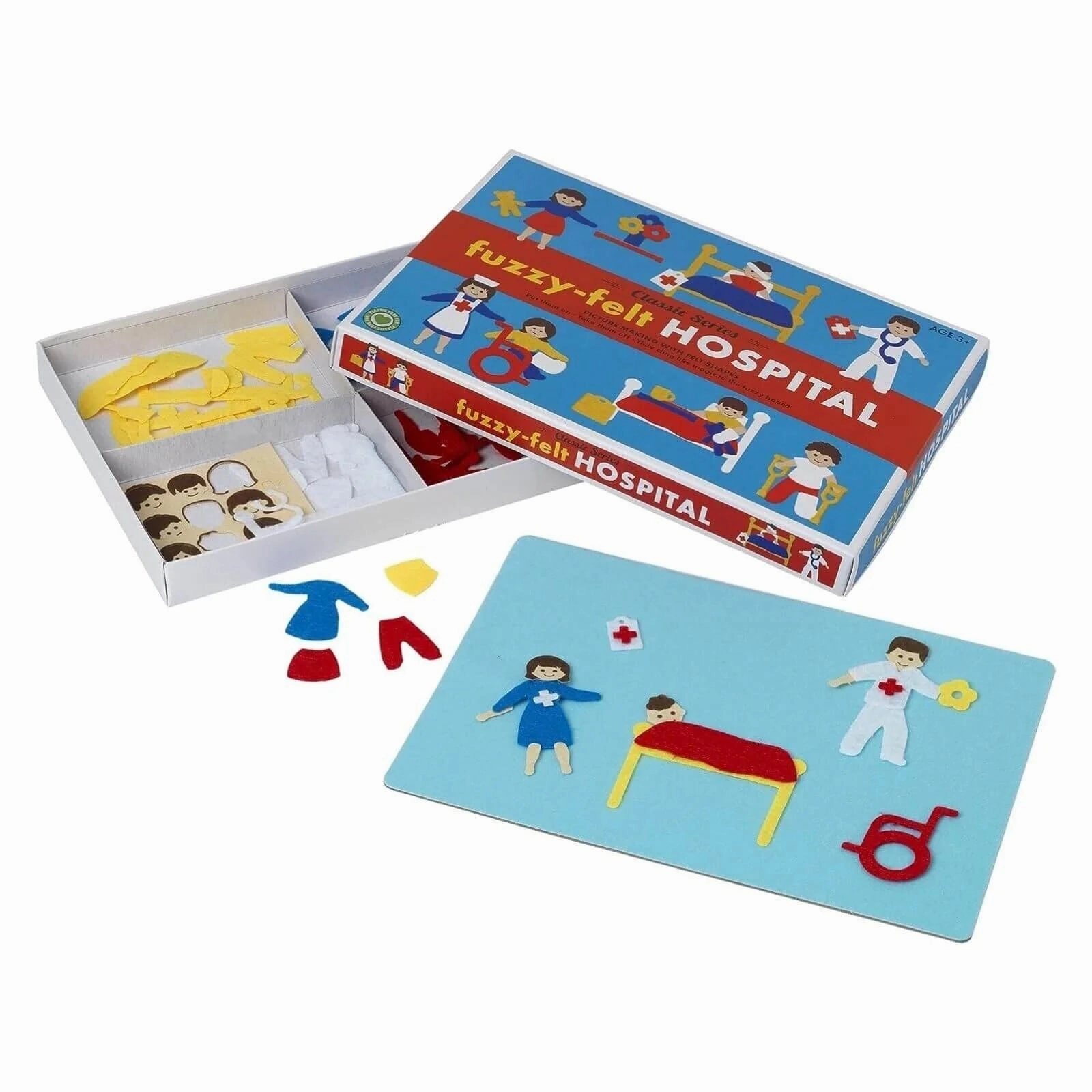 Peterkin Fuzzy Felt Retro - Hospital