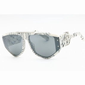 Philipp Plein Men's Sunglasses - Marmorized Ivory Full Rim Navigator | SPP093M 9YLX