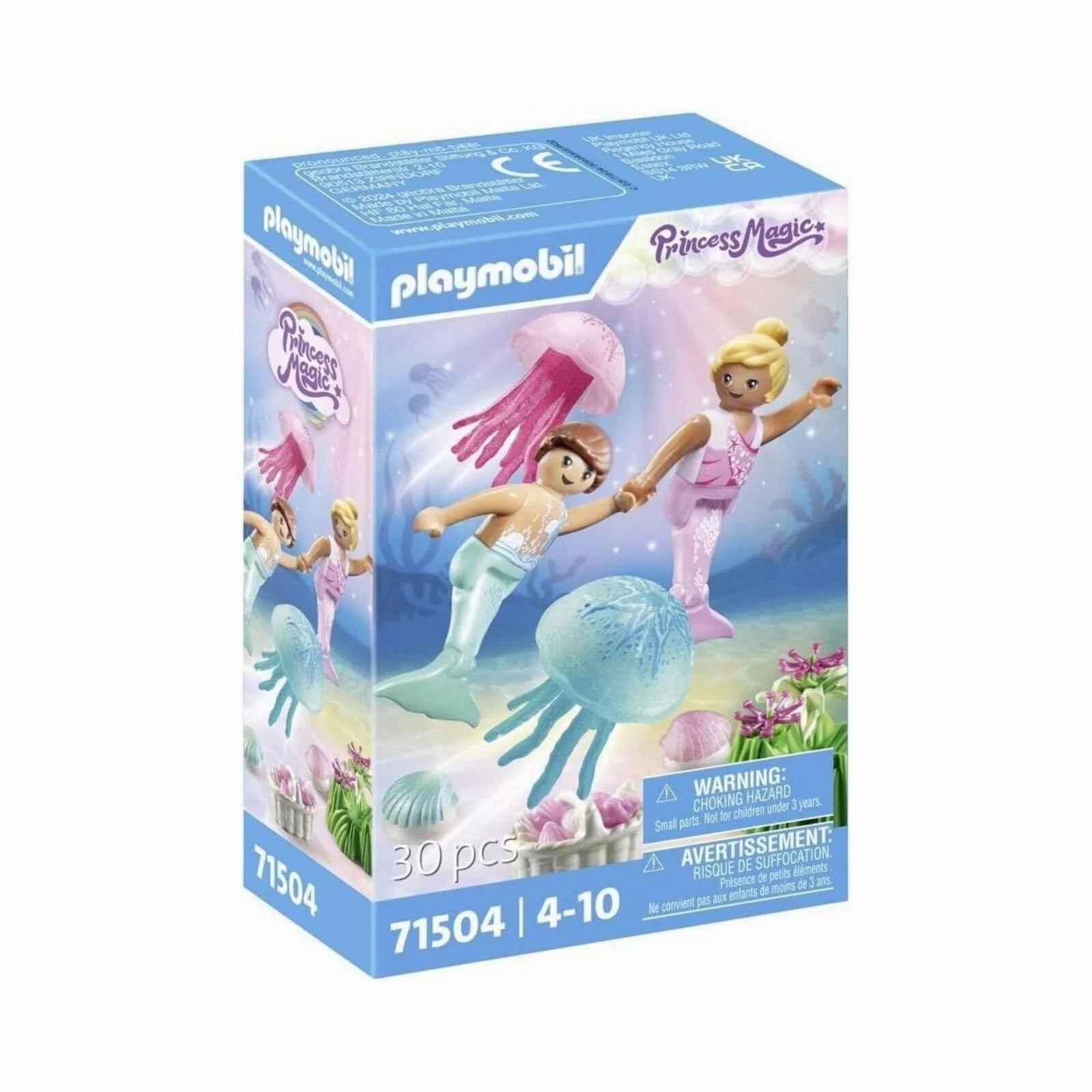 Playmobil Princess Magic 71504 Mermaid Children with Jellyfish