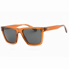 Polaroid Core Men's Sunglasses - Beige Frame Grey Polarized Lens | PLD 6176/S 010A M9