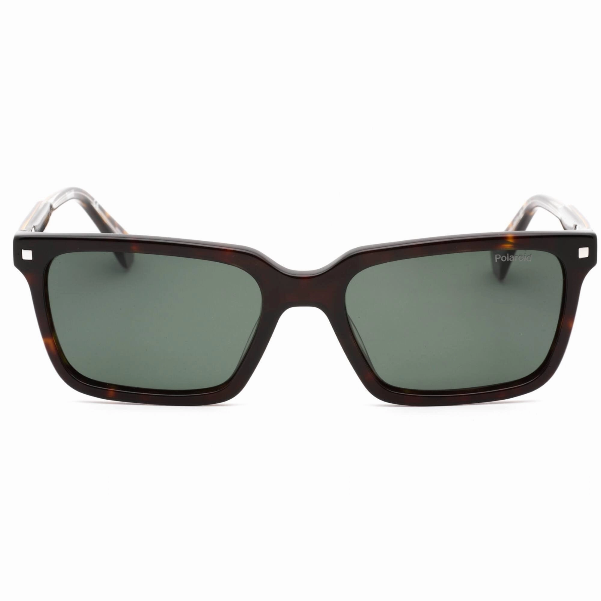 Polaroid Core Men's Sunglasses - Havana Plastic Rectangular | PLD 4116/S/X 0086 UC