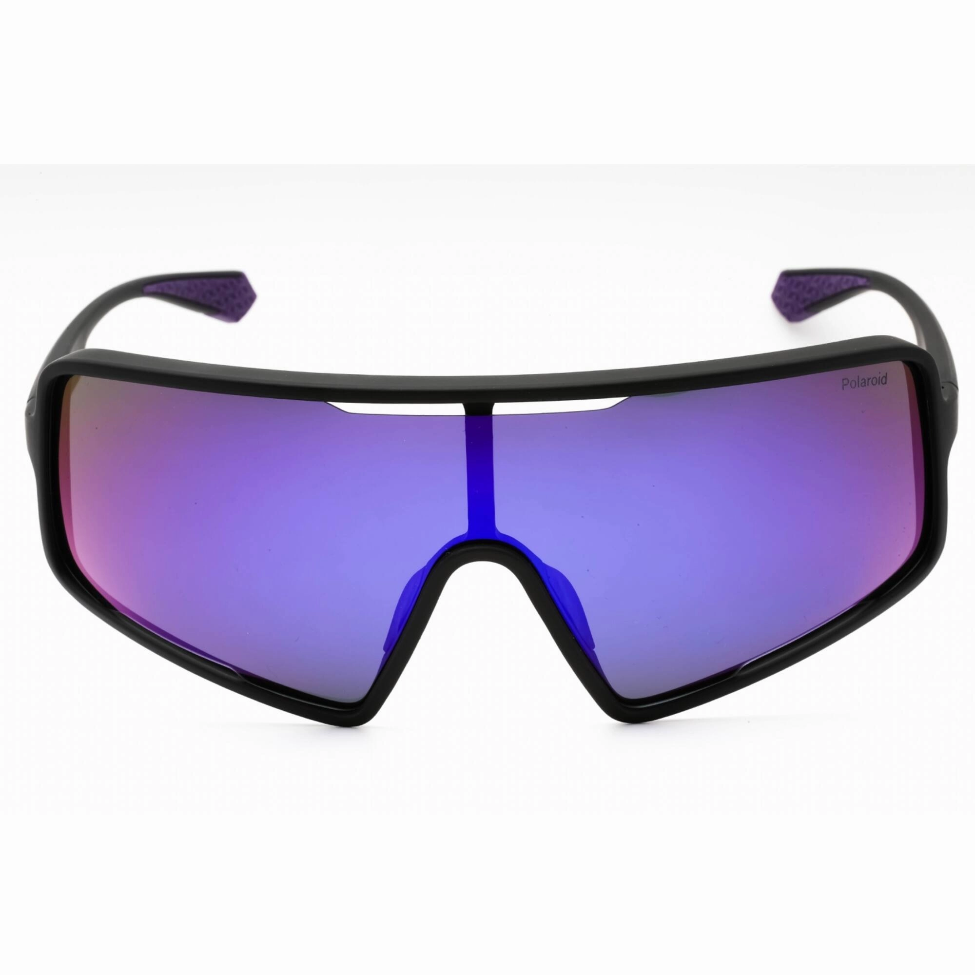 Polaroid Core Men's Sunglasses - Matte Black Violet Shield Frame | PLD 7045/S 5F3 MF