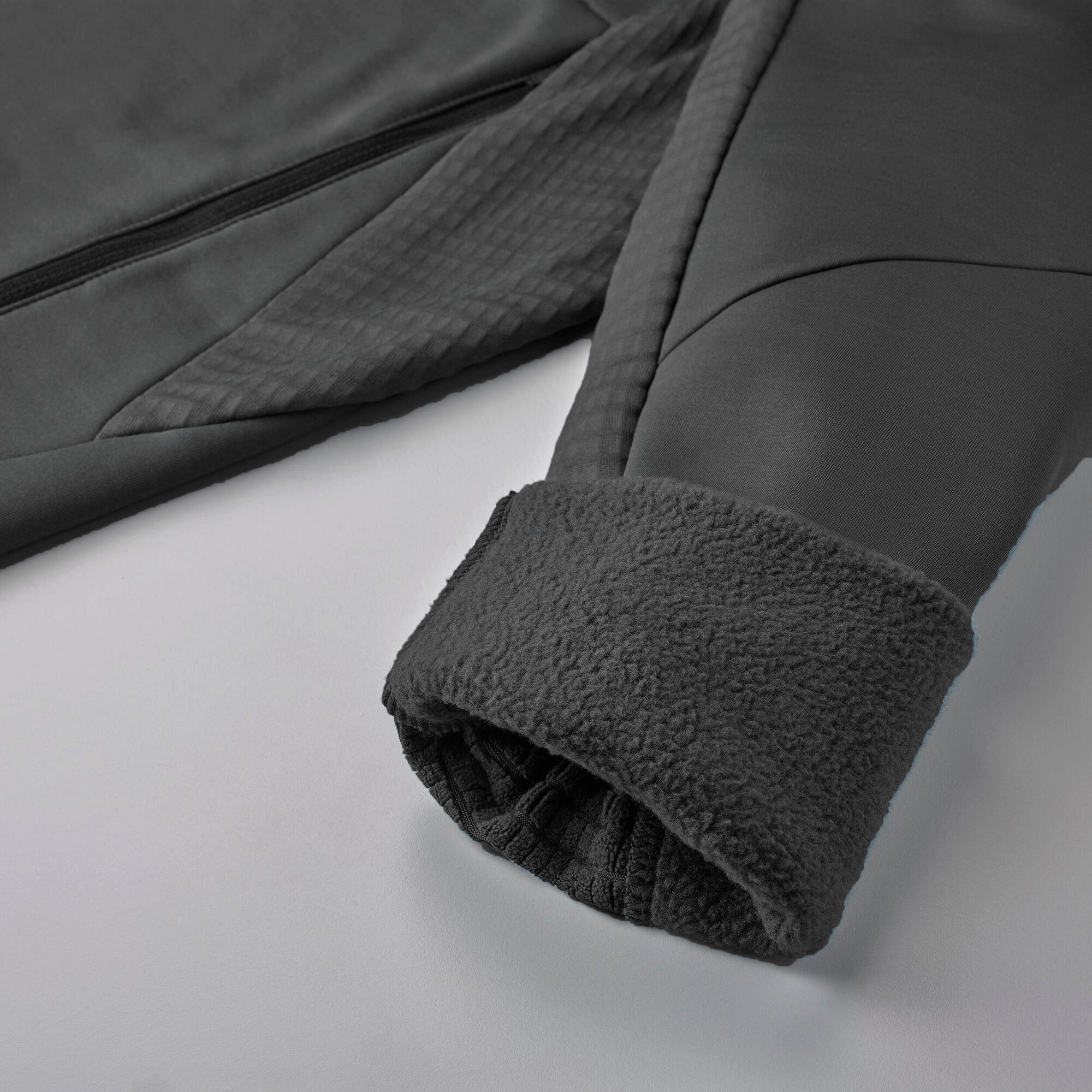 Quechua Women's Hiking Fleece Jacket - MH520 Hood