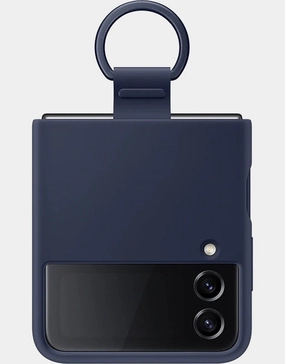 Samsung Galaxy Z Flip4 Silicone Cover With Ring