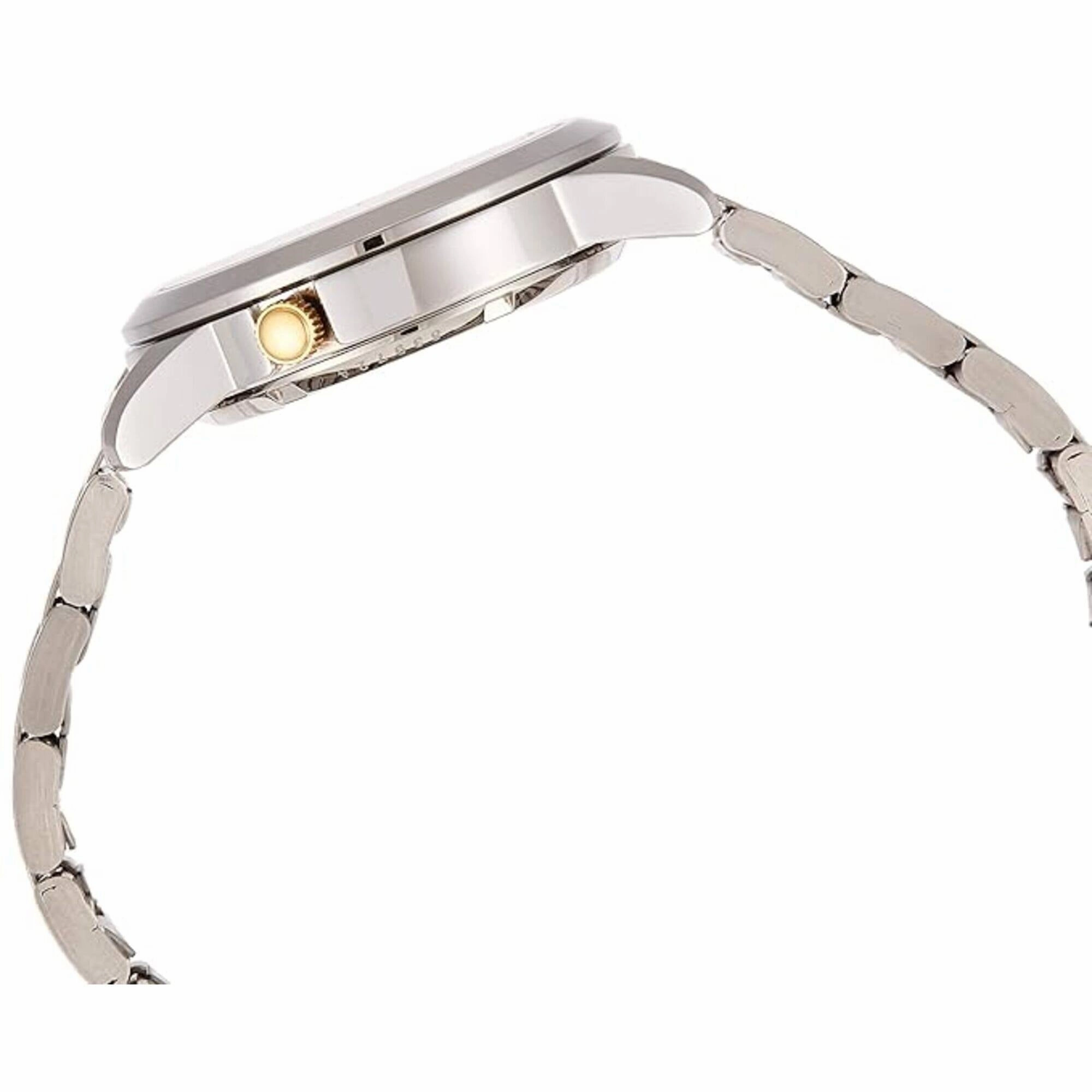 Seiko Men's Watch - Seiko 5 Automatic White Dial Stainless Steel Bracelet | SNKK07