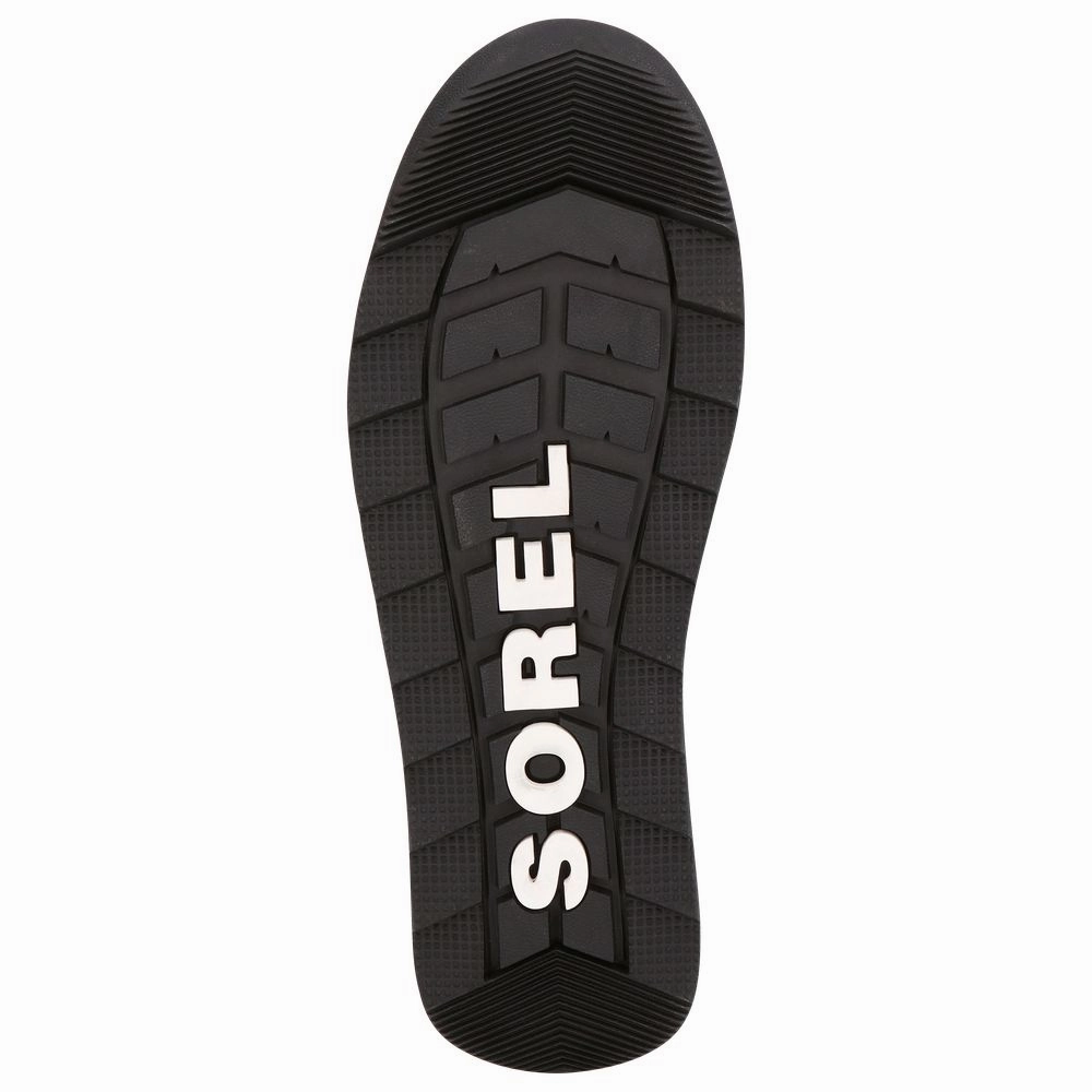 Sorel Men Whitney II Short Lace Shoes, Black 7.5