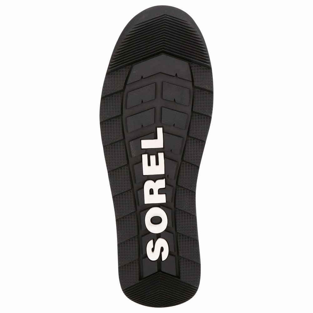 Sorel Men Whitney II Short Lace Shoes, Black 7.5
