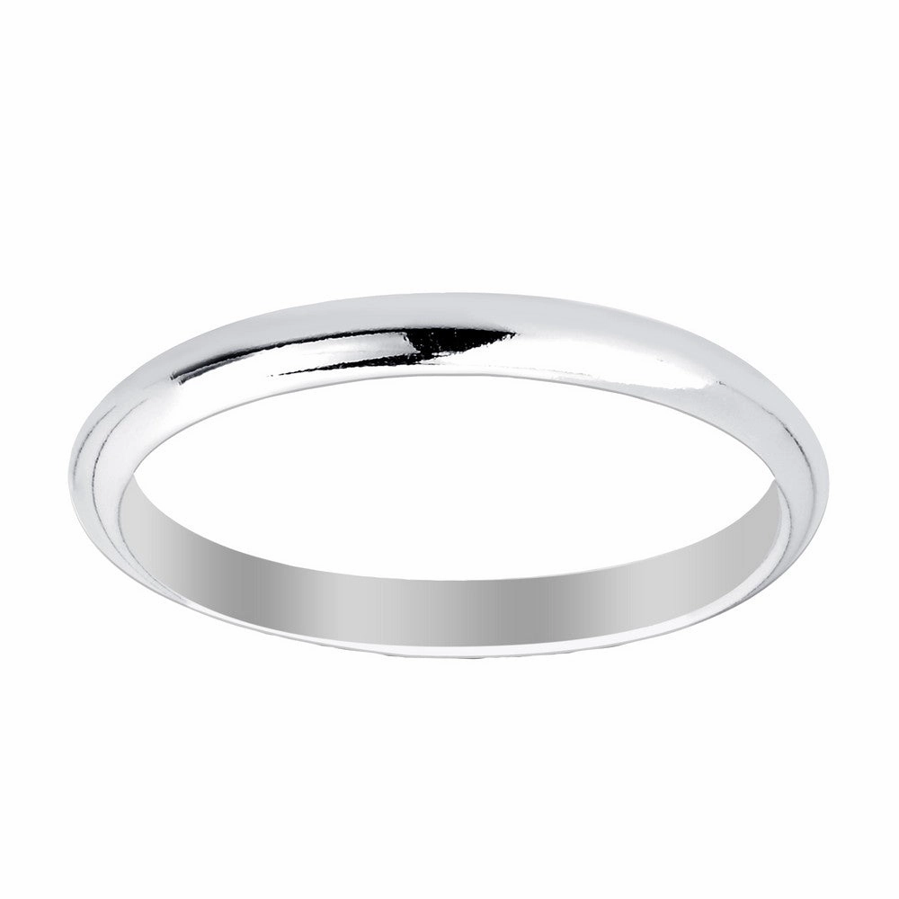 Sterling Silver 3mm Band Ring - R-03
