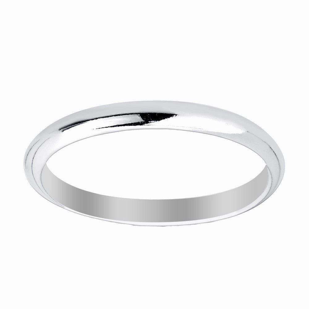 Sterling Silver 3mm Band Ring - R-03