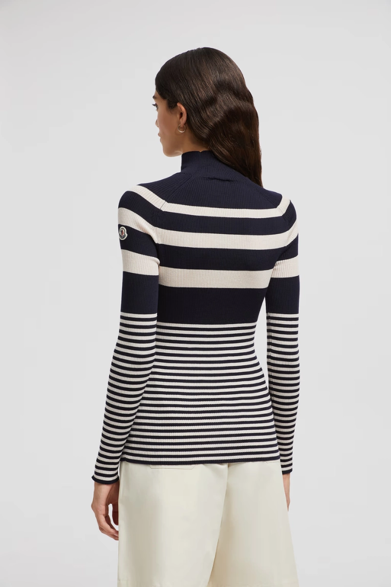 Striped Turtleneck