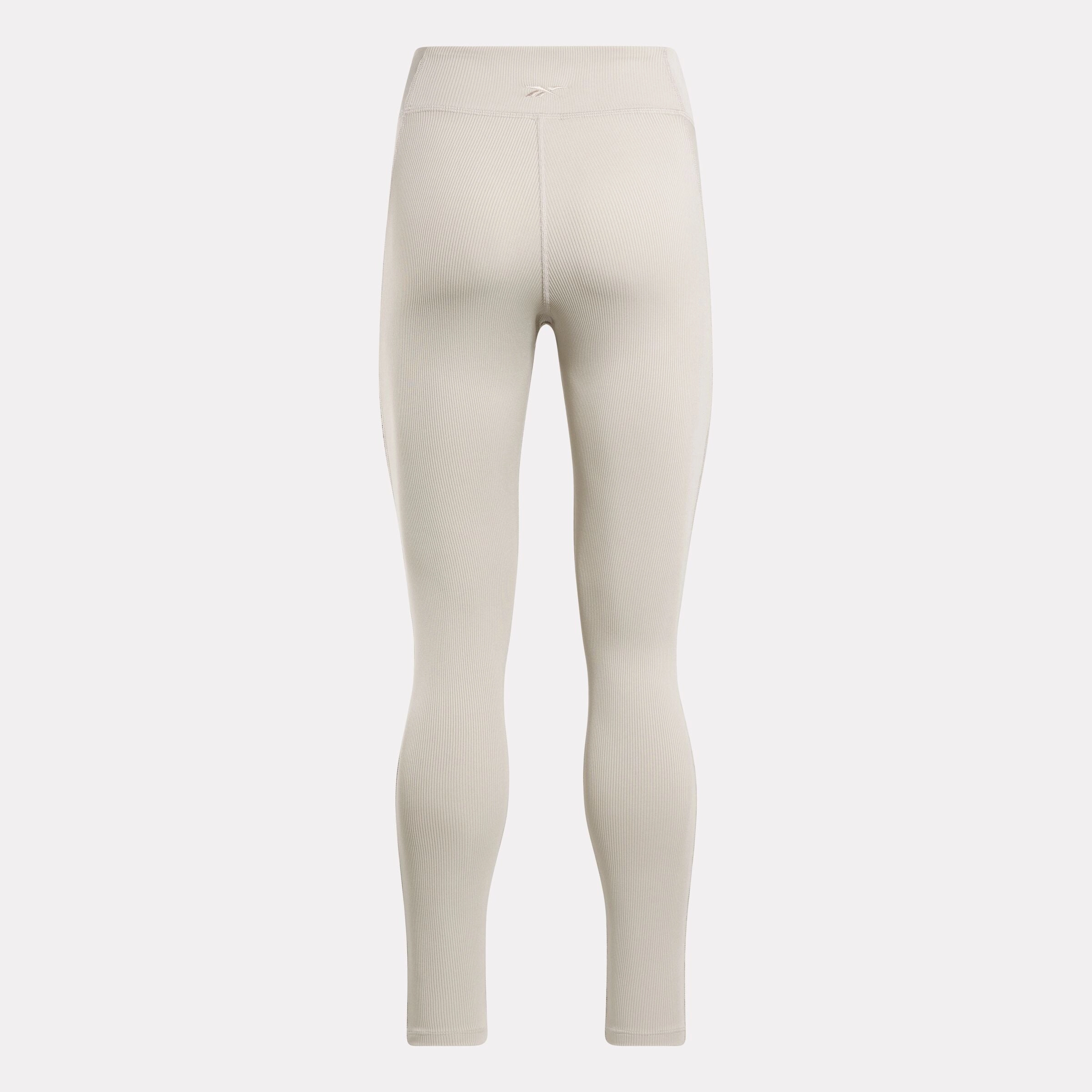 Studio Ribbed High-Rise Leggings Ash