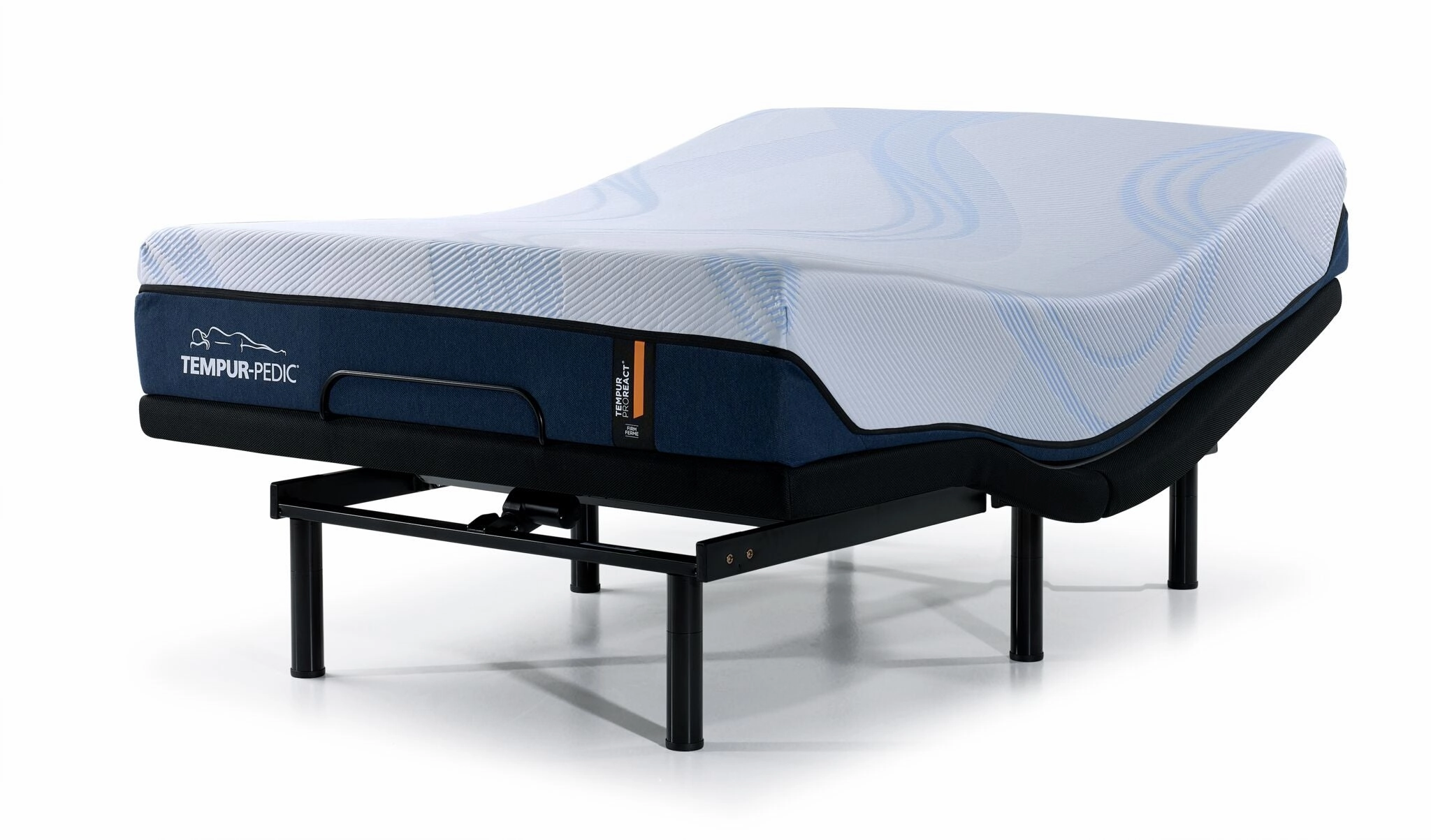 Tempur-Pedic Pro React 2.0 Firm 12" King Mattress and L2 Motion Pro Adjustable Base